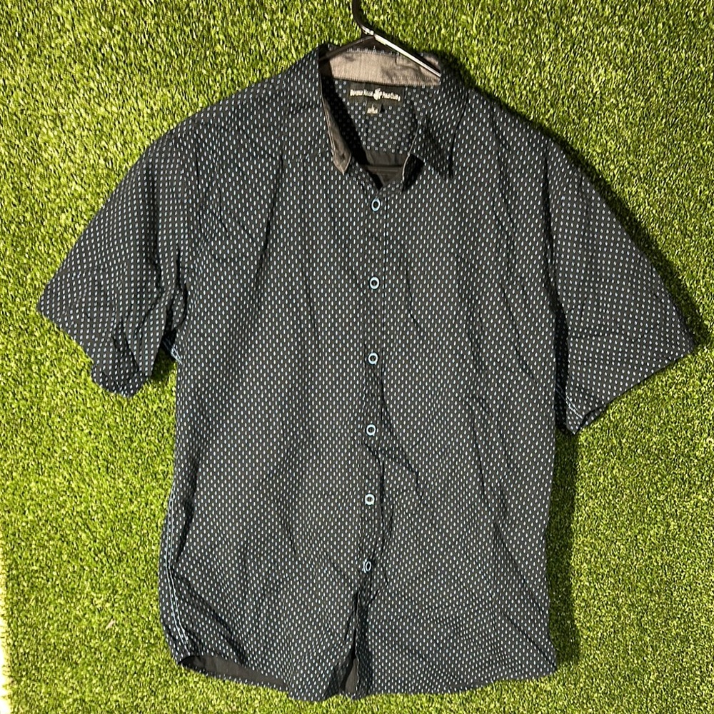 Beverly Hills Polo Club Black Casual Button Down Shirt